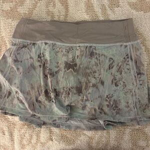 lululemon pace rival tennis skirt size 4